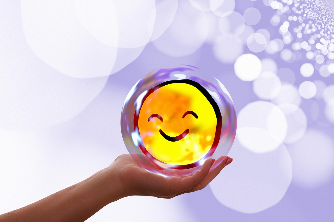 Ilustracija sreće i energije, simbol za pozitivno zeolit iskustvo